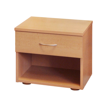 Bedside table 140 beech