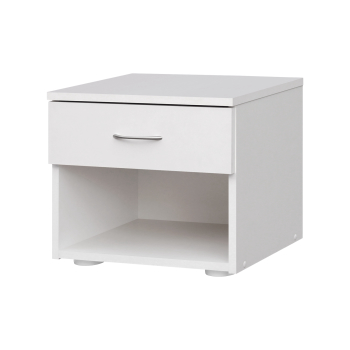 Bedside table 140 white