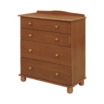 Chest of 4 drawers COPACABANA brown
