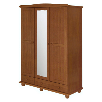 Cupboard 3-door COPACABANA brown