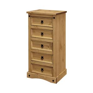 Chest of 5 drawers CORONA wax