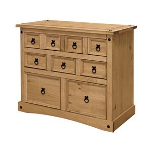 Chest of drawers 4+3+2 drawers CORONA wax