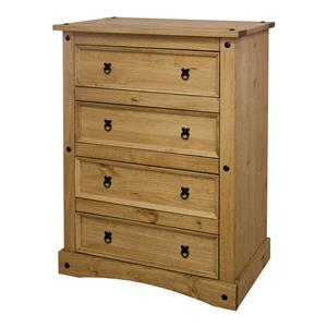 Chest of 4 drawers CORONA wax