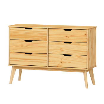 Chest of drawers 3+3 drawers BONITO lacquer