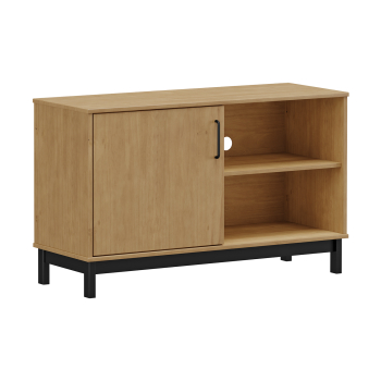 TV table 1 door MADRID beech/black