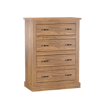 Chest of drawers 4 drawers EL DORADO oak antique