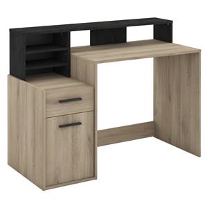 Desk DELPHI oak/antique black