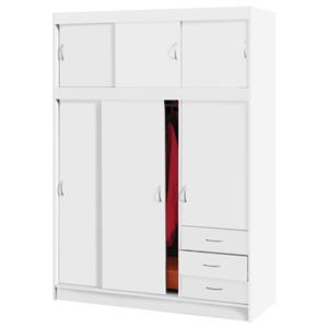  Cabinet with sliding doors 3000 white