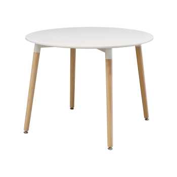 Dining table diameter 100 UNO white