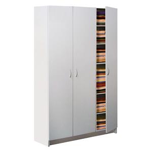 Cabinet JUMBO three doors 316 white