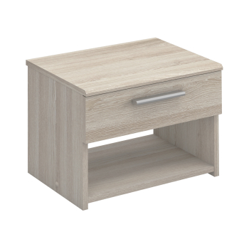  PRICY oak bedside table