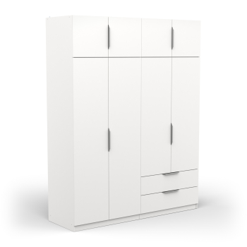 Cabinet 8 doors GHOST white