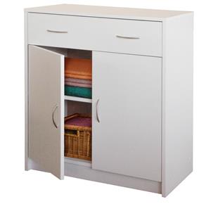 Dresser with doors 4123 white