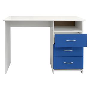 Desk 44 blue/white