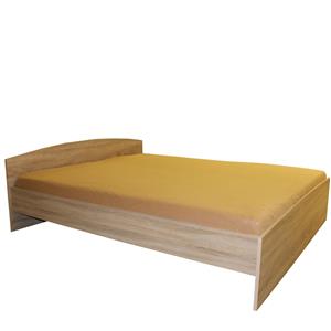 Double bed 50341 oak 160x200