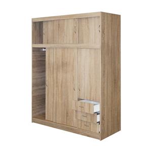 Cabinet with sliding doors 53000 oak