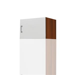 Extension ESO 1-door 61515 walnut/white