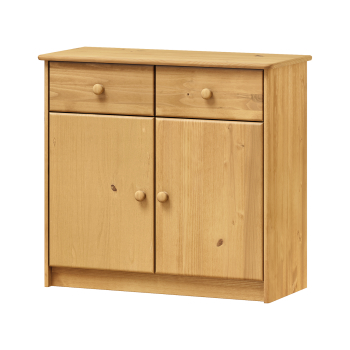 Commode 6V - 2 drawers + 2 doors wax