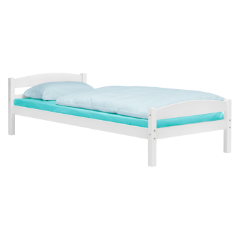 Single bed 801 white lacquer