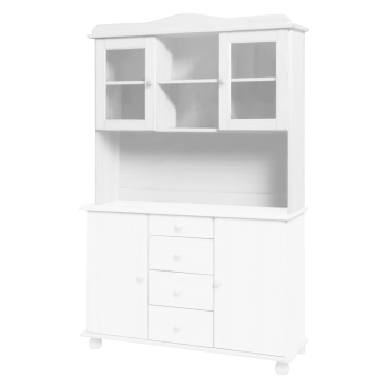 Sideboard extension 8046B white lacquer