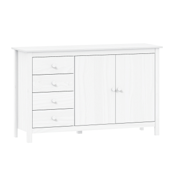 Chest of drawers 2 doors + 4 drawers TORINO white