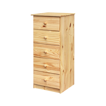 Chest of drawers narrow 5 drawers 829