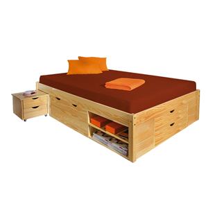 Multifunctional double bed KLASA 160x200