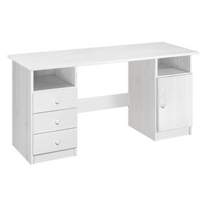 PC table 8847B white lacquer