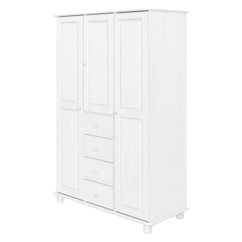 3-door cabinet 8851B white lacquer