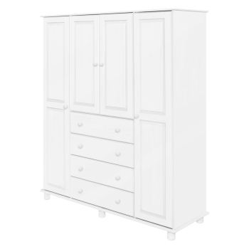 Cabinet 4 doors 8852B white lacquer