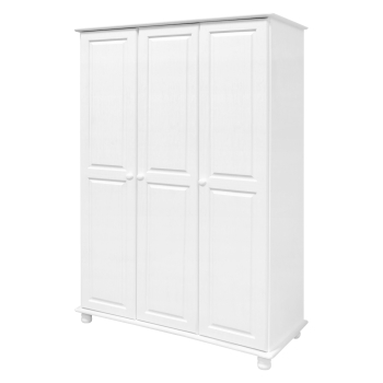 3-door cabinet 8863B white lacquer