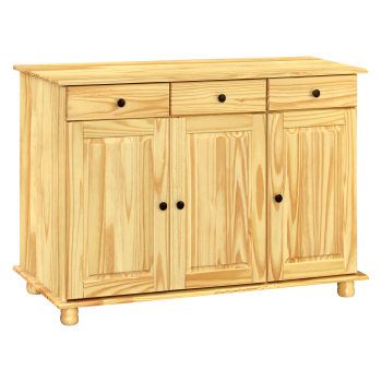 Sideboard 3 doors + 3 drawers RUBI varnish