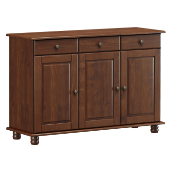 Sideboard 3 doors + 3 drawers RUBI dark brown