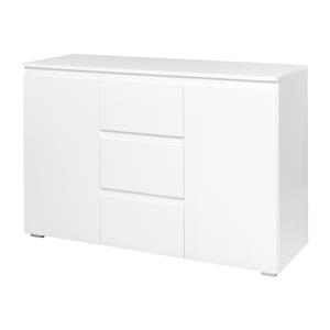 Chest of drawers 2 doors + 3 drawers IMAGE 4 white