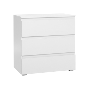 Chest of drawers 3 drawers IMAGE 5 white