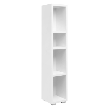 IMAGE 21 white bookcase