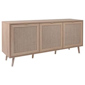 Chest of drawers 3 doors BALI 51A oak