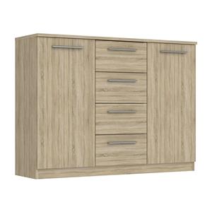 Dresser 2 doors + 4 drawers SURREY Oak Sonoma