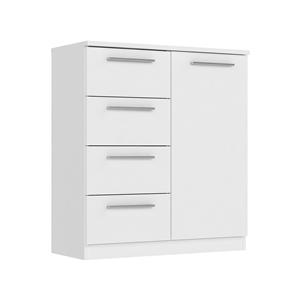 Dresser 1 door + 4 drawers SURREY white