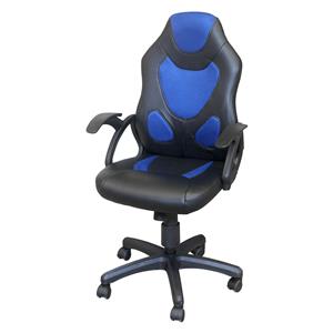 Office chair RACER BLUE K132
