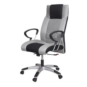 Office chair PREMIÉR grey/black K4