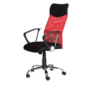 Office chair PRESIDENT red K56