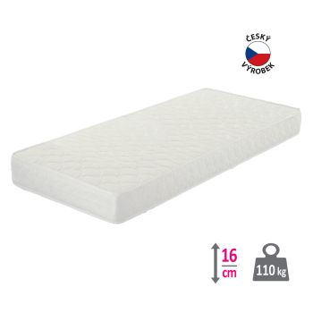Spring mattress 90x200x16