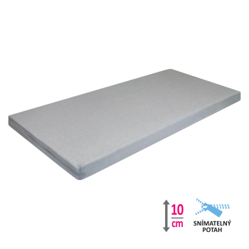 Mattress with cover IDEA BASIC 90x200x10 M17