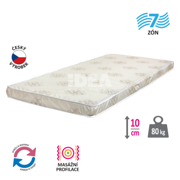 Mattress with cover IDEA DREAM 90x200x10